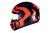 Capacete Peels Spike New Ghost Preto Fosco / Laranja
